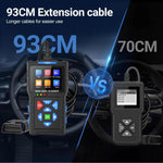 Strumento di diagnostica per auto OBD2, scanner per guasti alla batteria