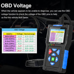Strumento di diagnostica per auto OBD2, scanner per guasti alla batteria