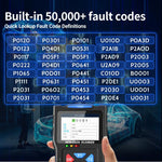 Strumento di diagnostica per auto OBD2, scanner per guasti alla batteria