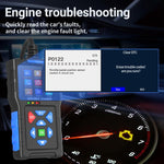 Strumento di diagnostica per auto OBD2, scanner per guasti alla batteria