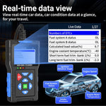 Strumento di diagnostica per auto OBD2, scanner per guasti alla batteria