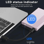 Blueendless MR23G Type-C 3.0 SATA 2.5 inch Solid State Mechanical Aluminum Mobile Hard Drive Enclosure