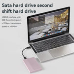 Blueendless MR23G Type-C 3.0 SATA 2.5 inch Solid State Mechanical Aluminum Mobile Hard Drive Enclosure
