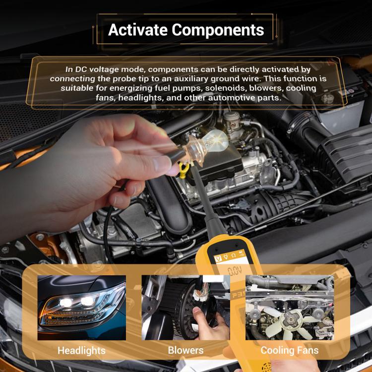 Tester diagnostico per circuiti di impianti elettrici automobilistici