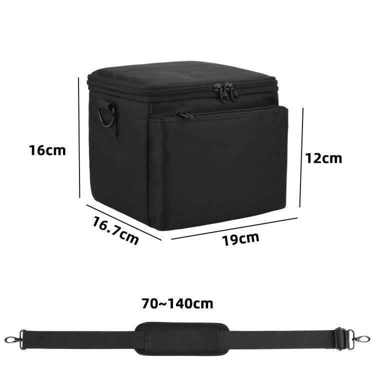 Borsa universale per fotocamera DSLR, borsa a tracolla portatile con doppi divisori in peluche., DSLR Camera Bag