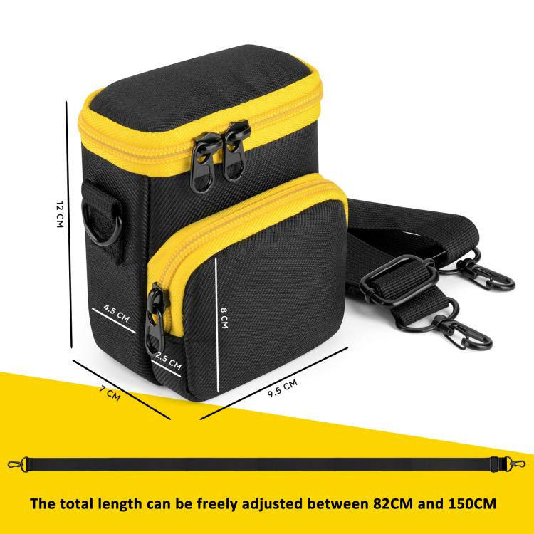 Custodia portatile per fotocamera Kodak FZ45 CCD, utilizzabile sia a tracolla che in cintura., CCD Camera Bag