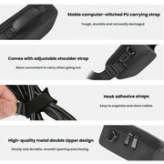 For Mac Mini M4 / M4 Pro 2024 Hard Shell EVA Carrying Case Portable Shoulder Messenger Bag, Shoulder Bag