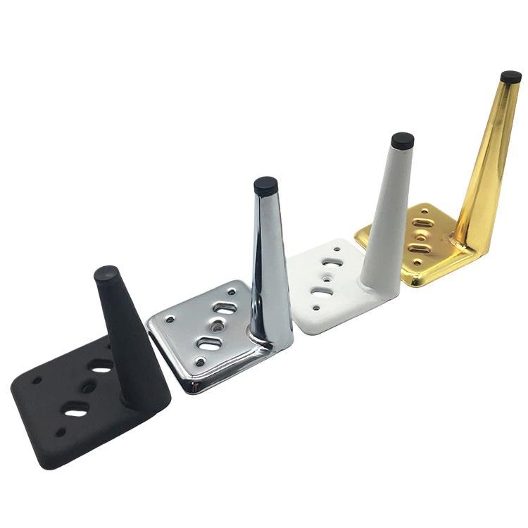 Gambe per divano, comodino, supporto per TV, gambe in metallo per tavolino da caffè, 13cm, 15cm, 17cm