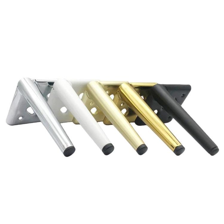 Gambe per divano, comodino, supporto per TV, gambe in metallo per tavolino da caffè, 13cm, 15cm, 17cm
