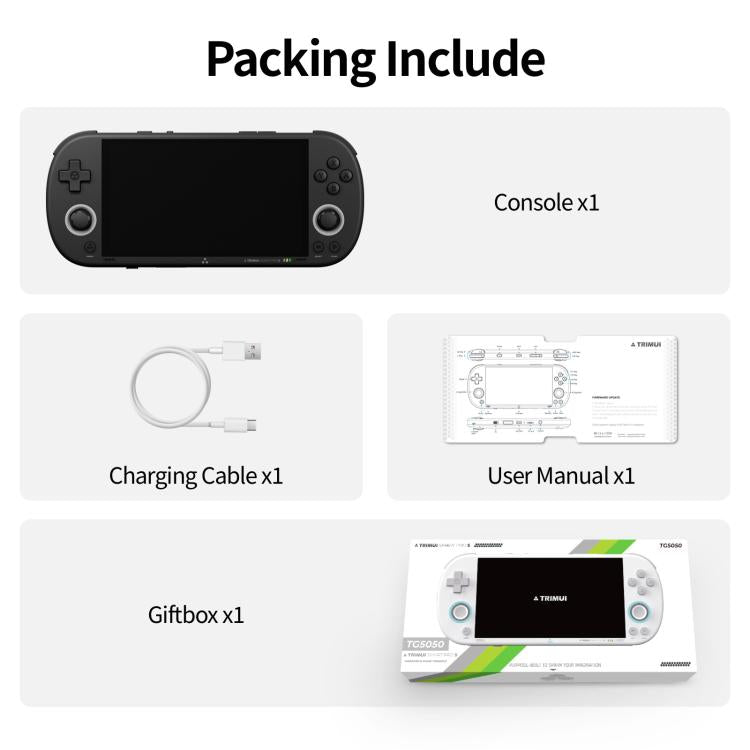 Console portatile Trimui Smart Pro S con schermo IPS 4,96"