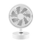 Ventilatore da tavolo multifunzione rotante, portatile, per ufficio e camera da letto, silenzioso, con ricarica USB., F4 Standard, F4 Screen Display