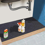 Tappetino antiscivolo assorbente per lavello e rubinetto di cucina e bagno, tappetino antigoccia per piani di lavoro, 100 x 100cm