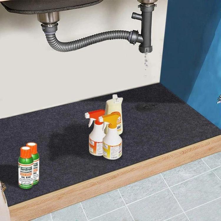 Tappetino antiscivolo assorbente per lavello e rubinetto di cucina e bagno, tappetino antigoccia per piani di lavoro, 100 x 100cm