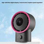 Ventilatore da tavolo ad alta potenza con ricarica USB F6, ventilatore elettrico per uso domestico., Standard 4000mAh