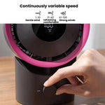 Ventilatore da tavolo ad alta potenza con ricarica USB F6, ventilatore elettrico per uso domestico., Standard 4000mAh