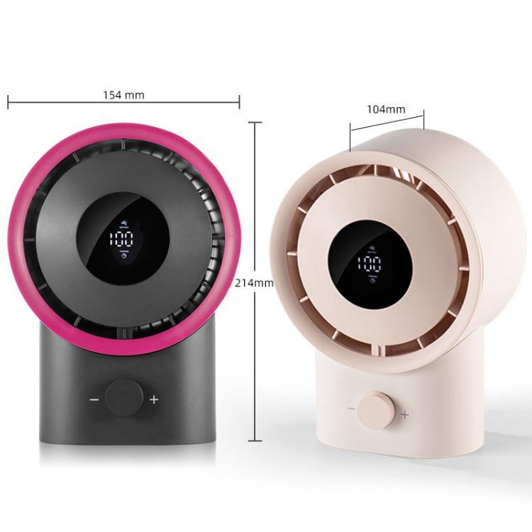 Ventilatore da tavolo ad alta potenza con ricarica USB F6, ventilatore elettrico per uso domestico., Standard 4000mAh