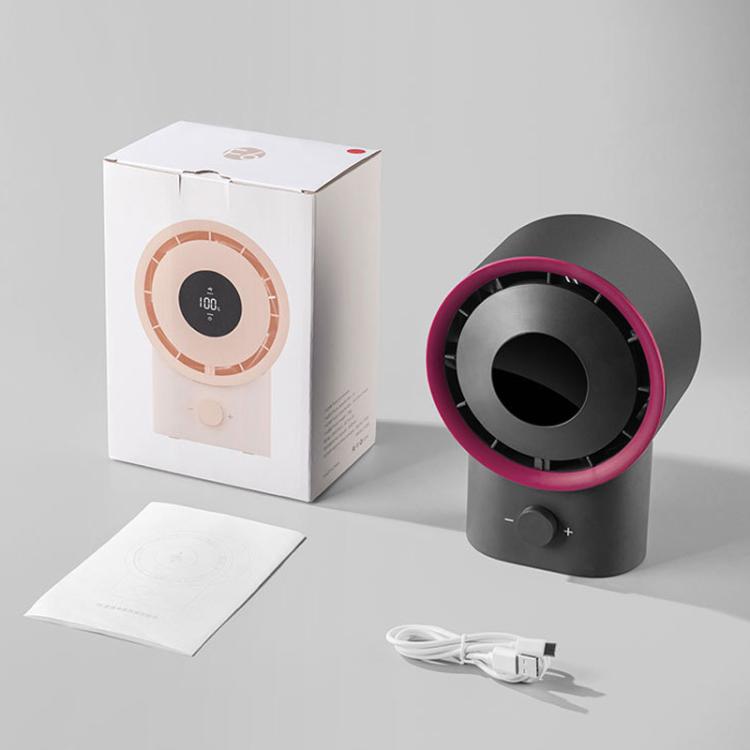 Ventilatore da tavolo ad alta potenza con ricarica USB F6, ventilatore elettrico per uso domestico., Standard 4000mAh