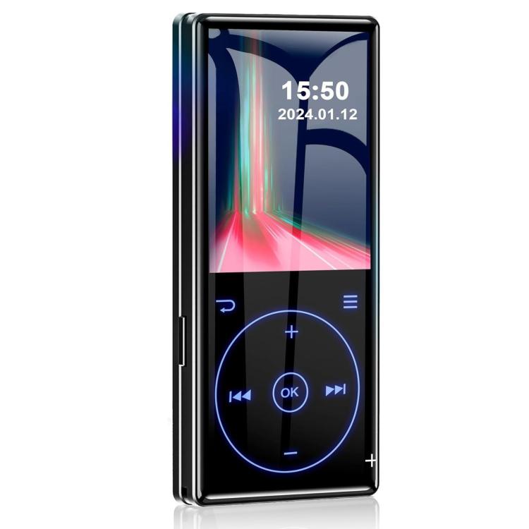 Lettore musicale MP3 con schermo a colori da 2,4 pollici e altoparlante Bluetooth 5.0., 4GB, 8GB, 16GB, 32GB, 64GB