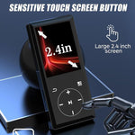 Lettore MP3 portatile touchscreen Bluetooth 64GB