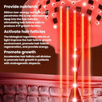 SF-001 Dispositivo per la crescita dei capelli a luce rossa wireless con telecomando in silicone da 660 nm, portatile, anticaduta, con cappuccio per la cura dei capelli