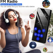 Lettore MP3/MP4 Bluetooth con altoparlante esterno, radio, musica e lettore di ebook., 4GB, 8GB, 16GB, 32GB, 64GB