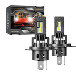 Confezione da 2 fari per auto plug-and-play con ventola e fascio luminoso focalizzato da 6500K, installazione plug-and-play., Z08 H7, Z08 H4, Z08 H11, Z08 9005, Z08 9006