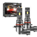 Confezione da 2 fari per auto plug-and-play con ventola e fascio luminoso focalizzato da 6500K, installazione plug-and-play., Z08 H7, Z08 H4, Z08 H11, Z08 9005, Z08 9006