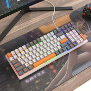 FREE WOLF K3 Russian Mechanical Keyboard 1.5m Wired Gaming Keyboard, Micro-Light Hot-Swap Red Switch, Aqua Green Hot-Swap Blue Switch, Welding Switch Aqua Green Red Switch, Welding Switch Bee Red Switch, Welding Switch Micro-Light Red Switch           ...