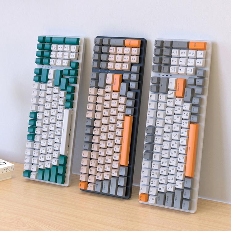 FREE WOLF K3 Russian Mechanical Keyboard 1.5m Wired Gaming Keyboard, Micro-Light Hot-Swap Red Switch, Aqua Green Hot-Swap Blue Switch, Welding Switch Aqua Green Red Switch, Welding Switch Bee Red Switch, Welding Switch Micro-Light Red Switch           ...