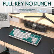 FREE WOLF K3 Russian Mechanical Keyboard 1.5m Wired Gaming Keyboard, Micro-Light Hot-Swap Red Switch, Aqua Green Hot-Swap Blue Switch, Welding Switch Aqua Green Red Switch, Welding Switch Bee Red Switch, Welding Switch Micro-Light Red Switch           ...