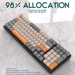 FREE WOLF K3 Russian Mechanical Keyboard 1.5m Wired Gaming Keyboard, Micro-Light Hot-Swap Red Switch, Aqua Green Hot-Swap Blue Switch, Welding Switch Aqua Green Red Switch, Welding Switch Bee Red Switch, Welding Switch Micro-Light Red Switch           ...