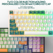 FREE WOLF K3 Russian Mechanical Keyboard 1.5m Wired Gaming Keyboard, Micro-Light Hot-Swap Red Switch, Aqua Green Hot-Swap Blue Switch, Welding Switch Aqua Green Red Switch, Welding Switch Bee Red Switch, Welding Switch Micro-Light Red Switch           ...