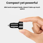 Indicatore LED per accendisigari auto, caricatore USB con interruttore