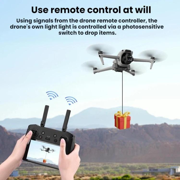 Per DJI Air 3 / 3S BRDRC Airdrop System/Thrower per la consegna aerea di regali, For DJI Air 3 / 3S