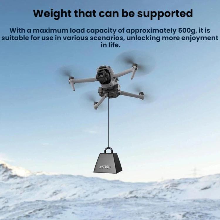 Per DJI Air 3 / 3S BRDRC Airdrop System/Thrower per la consegna aerea di regali, For DJI Air 3 / 3S
