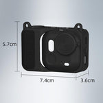 Custodia protettiva in silicone per la fotocamera d'azione Insta360 Go Ultra Flymile.