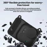 Custodia protettiva in silicone per la fotocamera d'azione Insta360 Go Ultra Flymile.
