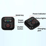 Controller Bluetooth intelligente Flymile per action camera, portata 51M.