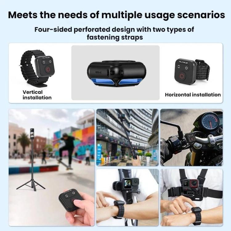 Controller Bluetooth intelligente Flymile per action camera, portata 51M.