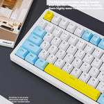 ZIYOULANG K3 MAX Russian Mechanical Keyboard Hot Swap Gasket Structure 1.5m Wired Gaming Keyboard