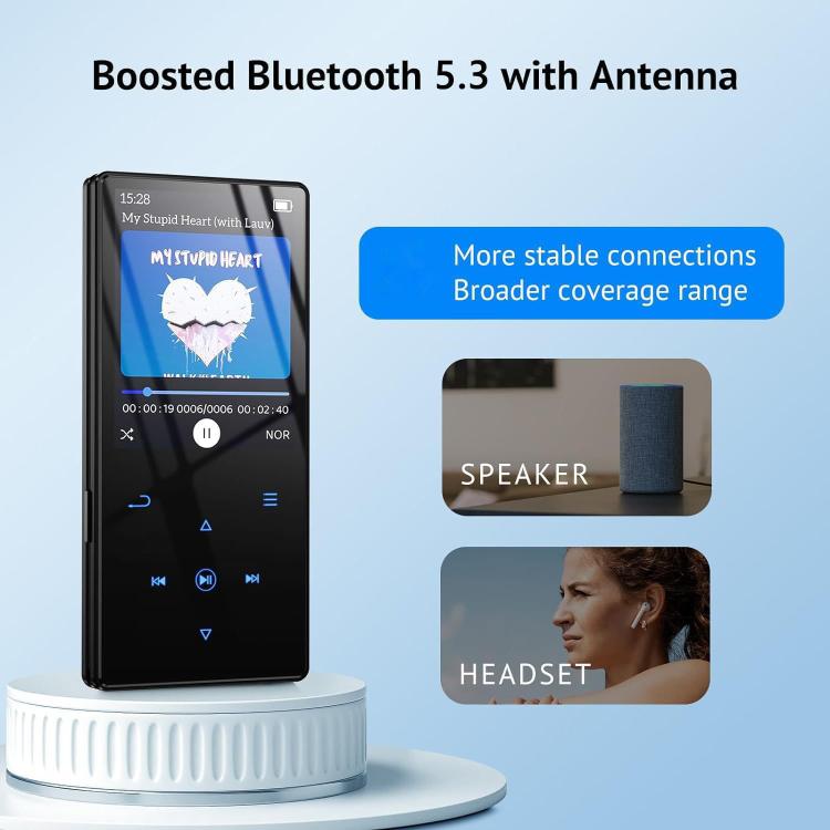 Lettore MP3 Bluetooth M2 con radio FM e altoparlante esterno