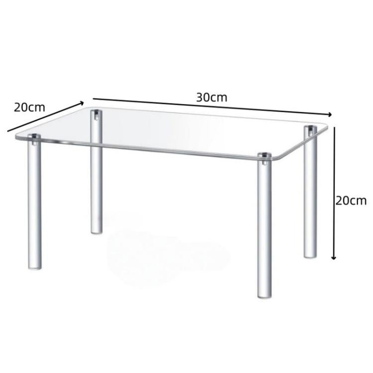 Supporto per vasi in acrilico, scolapiatti per cucina, soggiorno e balcone., YX223