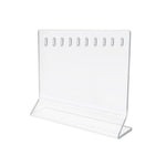 Supporto per esche da pesca in acrilico a 10 fori, organizer per accessori per esche., YX220