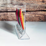 Supporto per esche da pesca in acrilico a 10 fori, organizer per accessori per esche., YX220