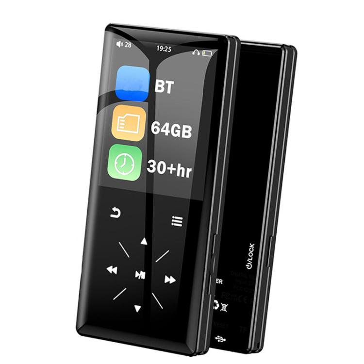 Altoparlante musicale A8 con slot per schede Hi-Fi Lossless MP3 Touchscreen Bluetooth FM Lettore video Lettore di romanzi, 4GB, 8GB, 16GB, 32GB, 64GB