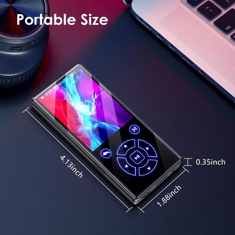 P3 Music MP3 Player Bluetooth Touchscreen Radio MP4, 4GB, 8GB, 16GB, 32GB, 64GB