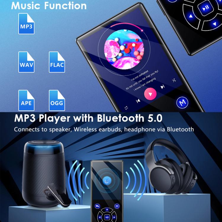P3 Music MP3 Player Bluetooth Touchscreen 4-64GB