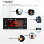 Regolatore di temperatura digitale integrato ETC-974 con funzioni di raffreddamento, sbrinamento e ventilazione., ETC-974 220V, ETC-974 110V