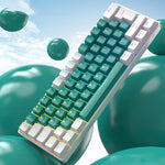 ZIYOULANG T60 Russian Mechanical Keyboard 1.5m Wired Illuminated Gaming Keyboard, Microglow Blue Switch, Microglow Red Switch, Bee Blue Switch, Bee Red Switch, Blue Red Switch, Aqua Green Blue Switch, Chalk Blue Switch