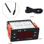 Regolatore di temperatura ETC-961 da 220 V con allarme di sbrinamento e funzioni di calibrazione per la refrigerazione., ETC-961 220V